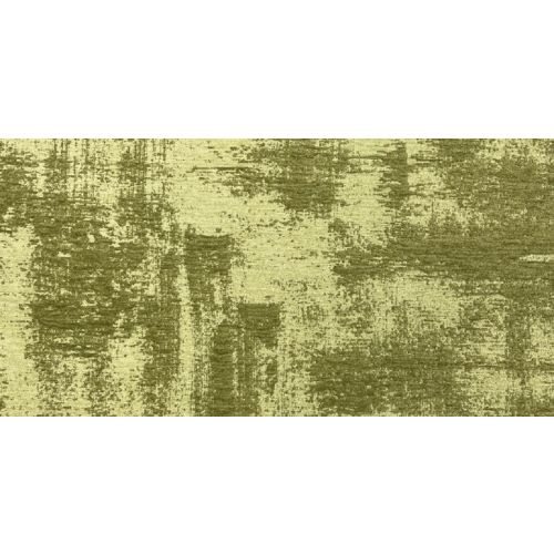 Bufanda para Cama Brushstroke, Jacquard Abstracto de Chenille, Poliéster, King, 24x104, Aguacate